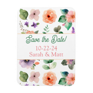 Save the date magnet