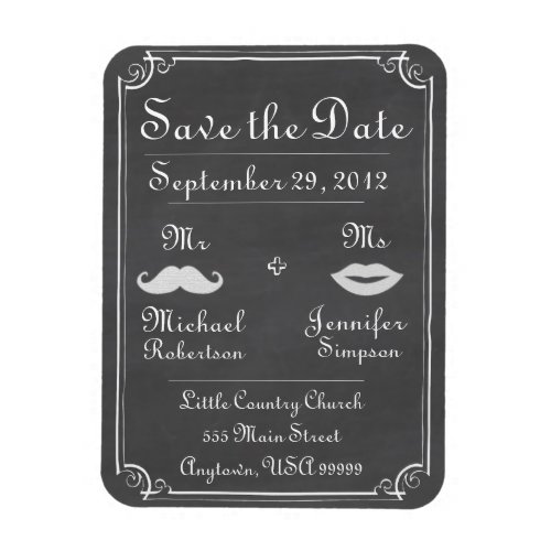 Save the Date Magnet