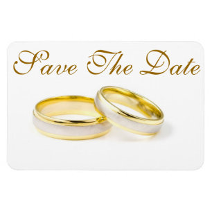 Save The Date Magnet