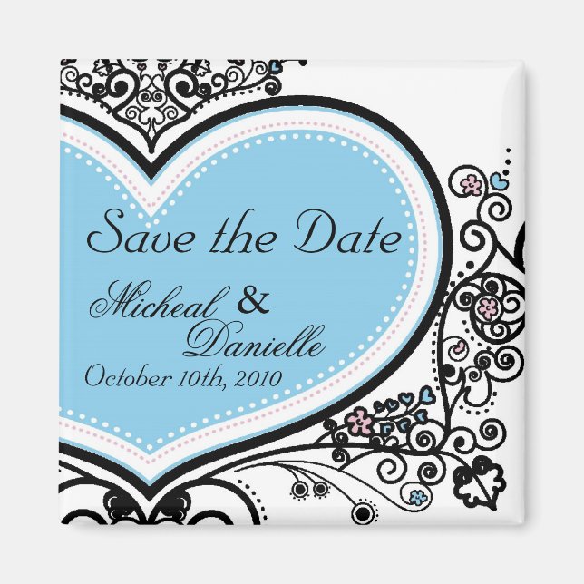 Save the Date Magnet (Front)