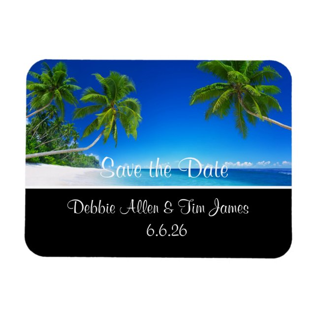 Save The Date Magnet (Horizontal)