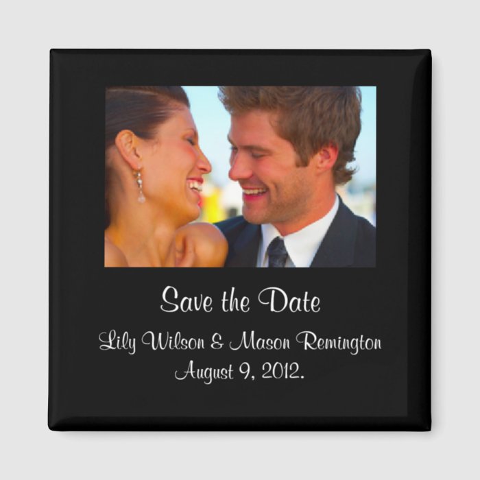 Save the Date Magnet