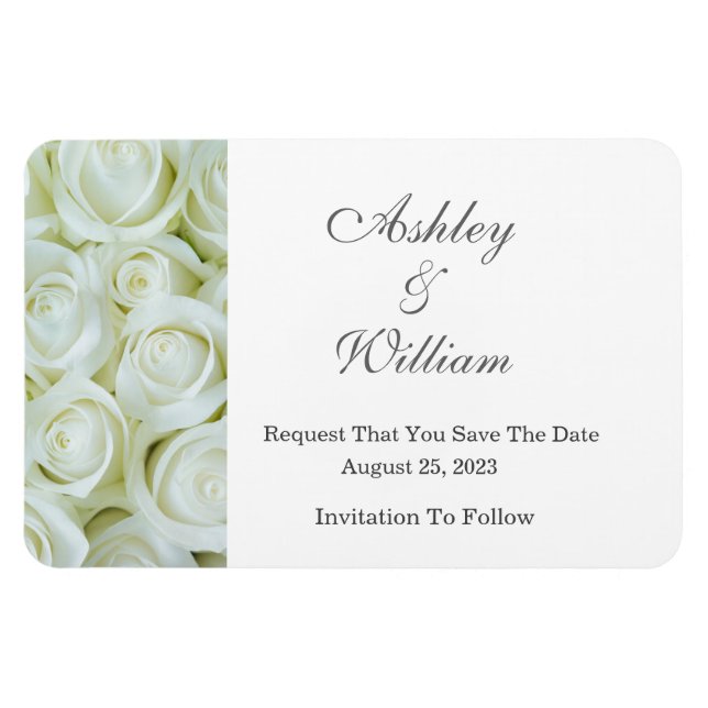 Save The Date  Magnet (Horizontal)