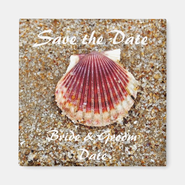 Save the Date - magnet (Front)