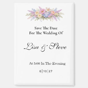Save The Date Magnet