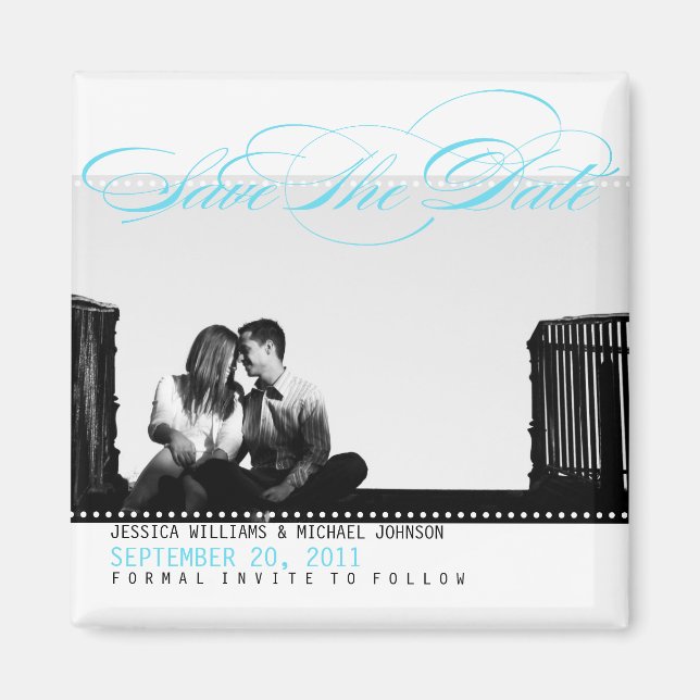 Save the Date Magnet (Front)