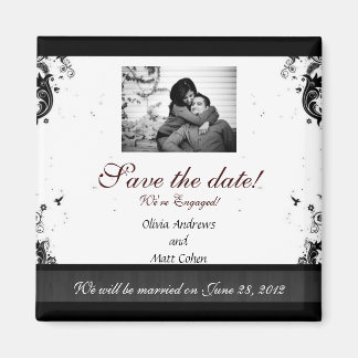 Save the Date Magnet
