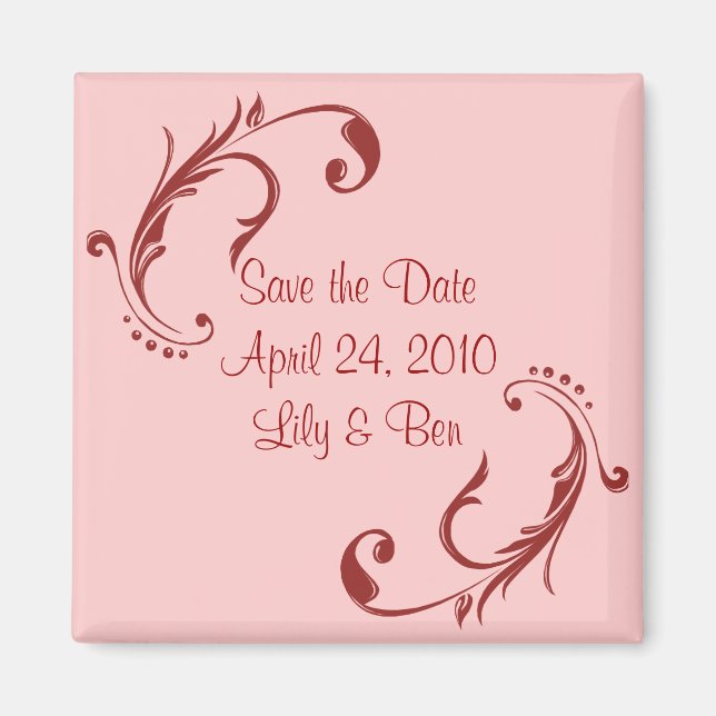 Save the Date Magnet (Front)