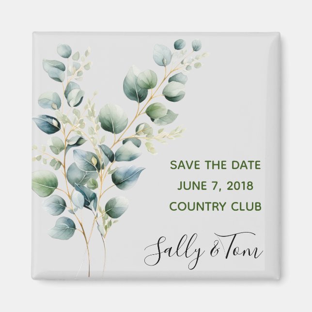 Save The Date magnet (Front)