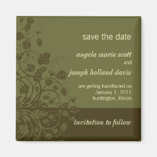 Save the Date Magnet