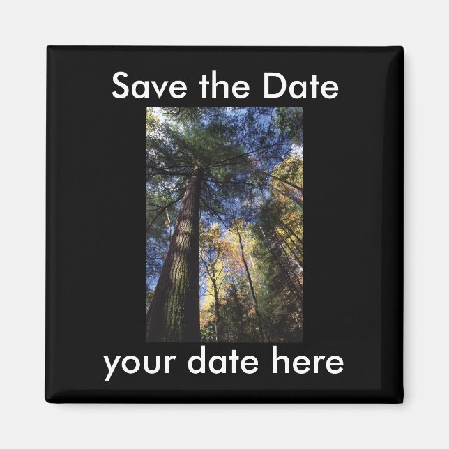 Save the Date Magnet (Front)