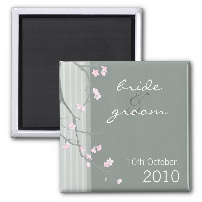 SAVE THE DATE MAGNET :: cherry blossom (Front)