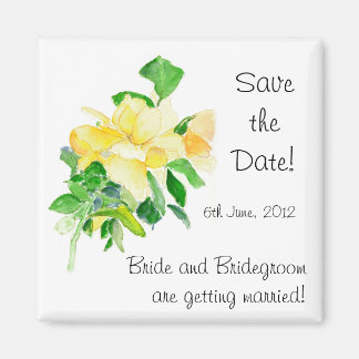 'Save the Date' Magnet, Dreaming Spires Roses Magnet