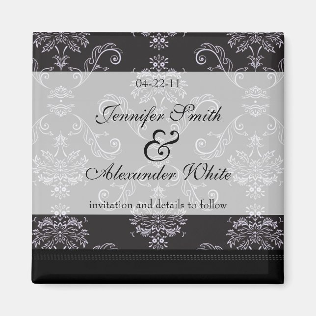 Save the Date Magnet | E1 (Front)