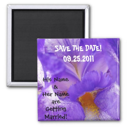 Save the Date magnet Wedding favors Save Date