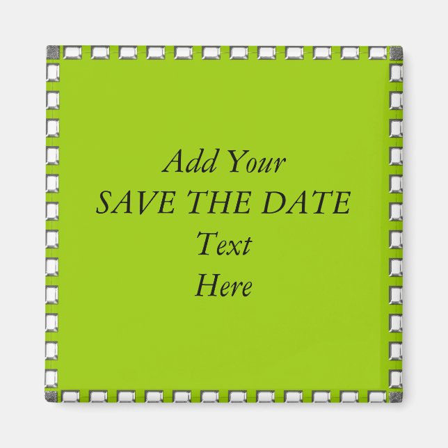 SAVE THE DATE Magnets CREATE YOUR OWN (Front)
