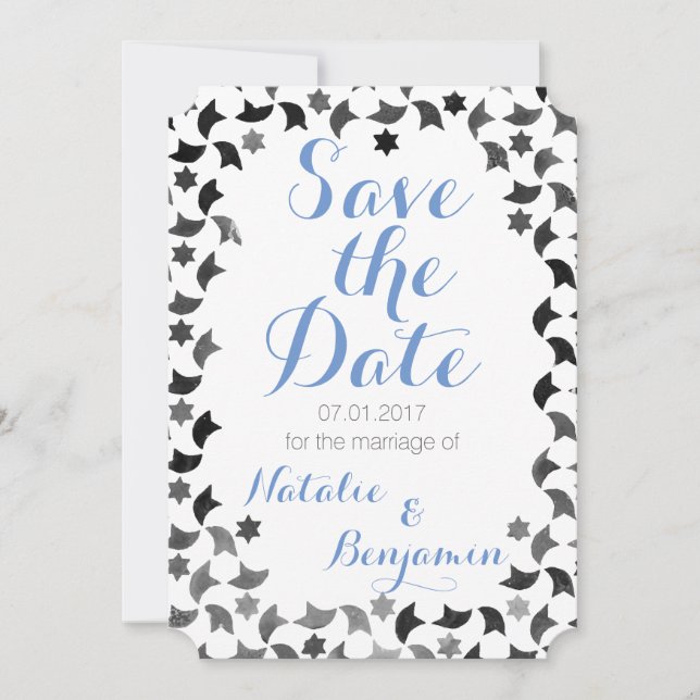 Save the Date Mailer | Addresses on Back (Front)