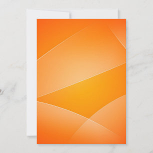Save The Date Modern Orange Wedding Elegance