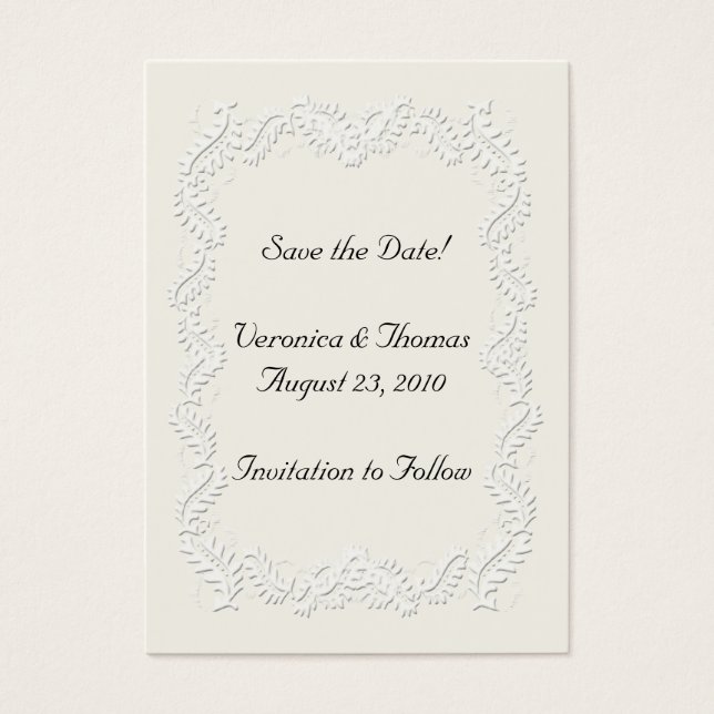 Save the Date Neutral (Front)