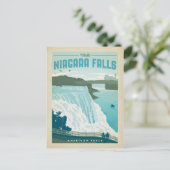 Save the Date | Niagara Falls, NY Announcement Postcard (Standing Front)
