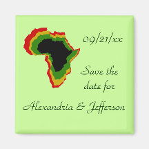 "Save the Date" - Pan African Colors