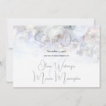 Save the Date | Pastel Peonies Floral  Invitation