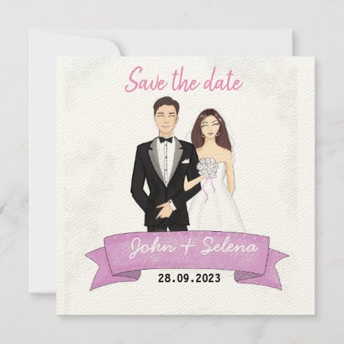 save the date personalized