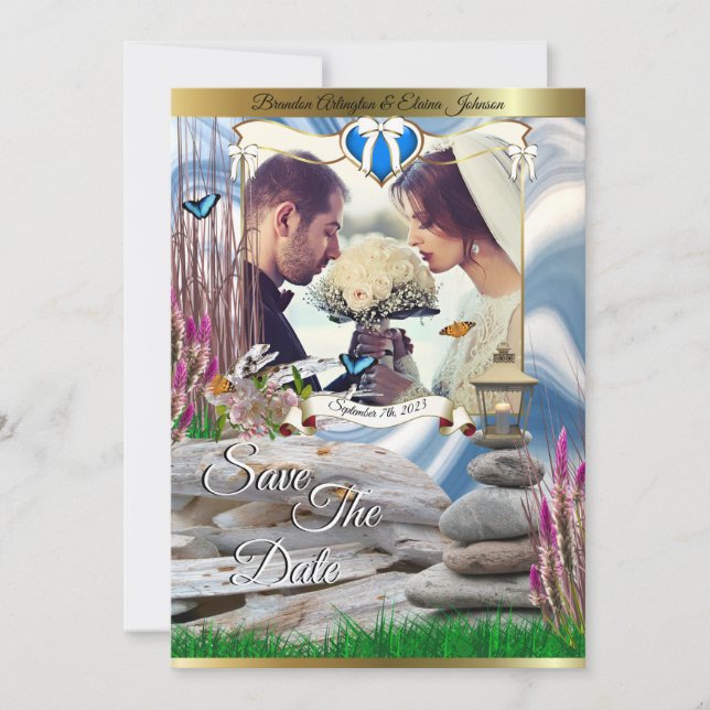 Save The Date Personalized Invitation (Front)