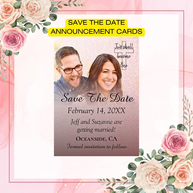Save The Date Photo Blush Filter Announcement (Creator Uploaded)