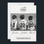 Save the Date Photo Cards<br><div class="desc">Save the Date with a photo of your Ring Bearer security agents,  ushers,  flower girls or any photo you love. 
See actual T-shirts you can easily customize with your dates in the Royal Elegance Twin Flames "Save the Date Collections."</div>