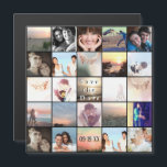 Save the Date Photo Collage Magnetic Invitation<br><div class="desc">Save the Date Magnetic Photo Collage</div>