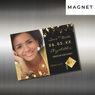 Save the Date photo graduation party 2026 magnet