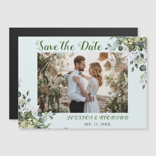 Save the Date PHOTO Magnetic Card