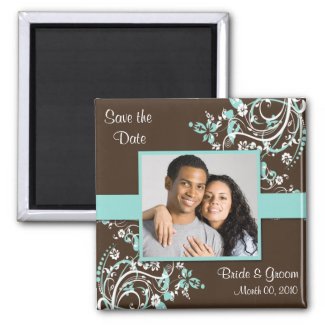 Save the Date photo magnets magnet