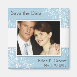 Save the Date Photo Magnets