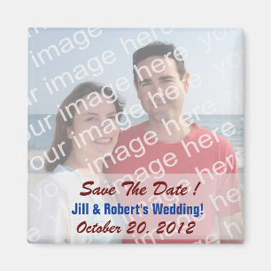 Save The Date! Photo Magnets