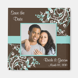 Save the Date Photo Magnets