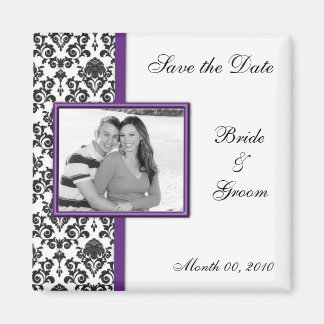 Save the Date Photo Magnets
