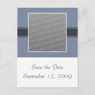 Save the Date Photo Postcard