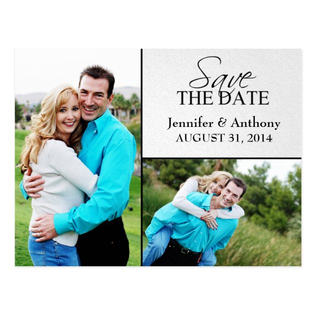 Save The Date Photo Postcards