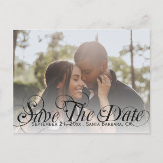 Save The Date Photo Template Personalized Wedding