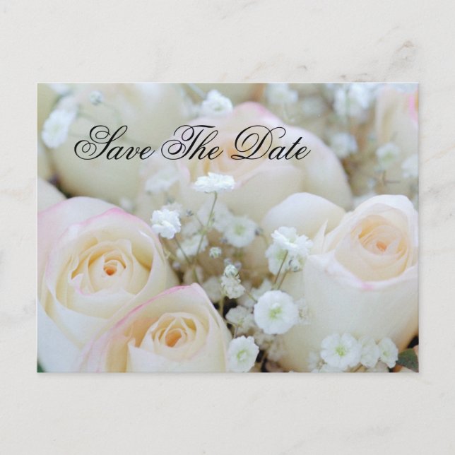 Save The Date Post Card Template (Front)