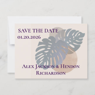 save the date postcard