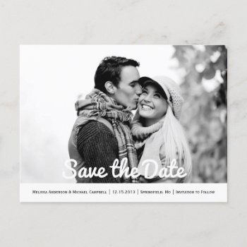 Save The Date Postcard by Fallfordesign1 at Zazzle
