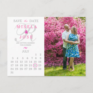 Save the Date Postcard