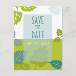 Save the Date, Postcard