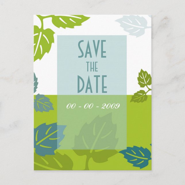 Save the Date, Postcard (Front)