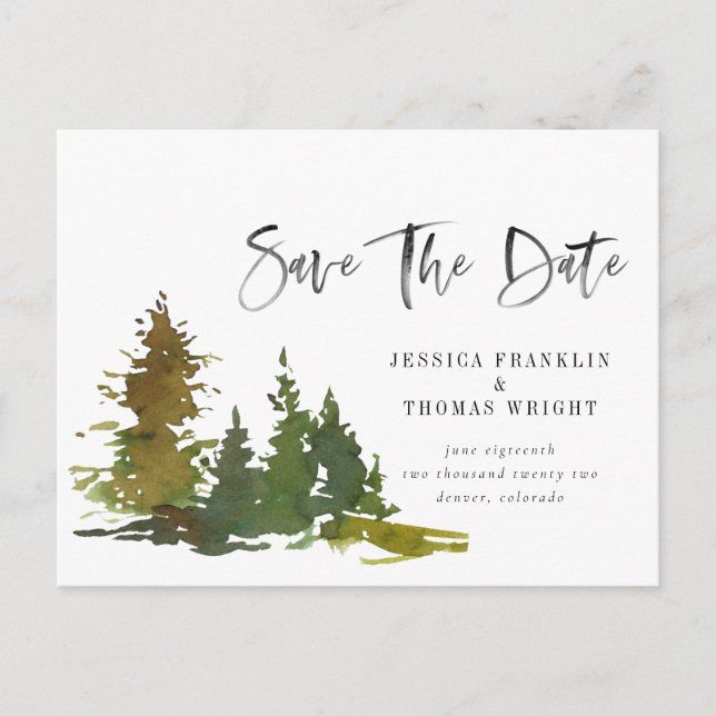 Save The Date Postcard (Front)