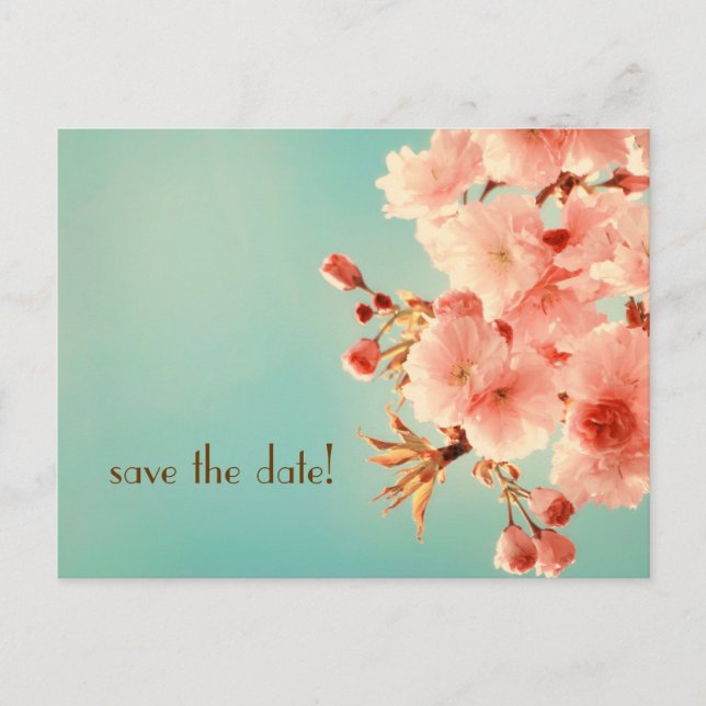 "save the date!" Postcard (Front)