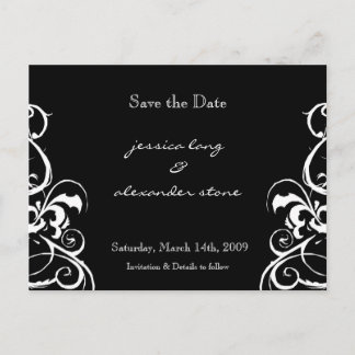 Save the Date Postcard
